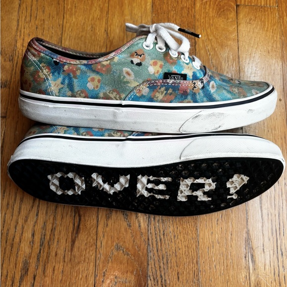 Rare Vans x Nintendo Super Mario Sneakers - Project Pair M 8.5 / W 10 - Picture 7 of 14